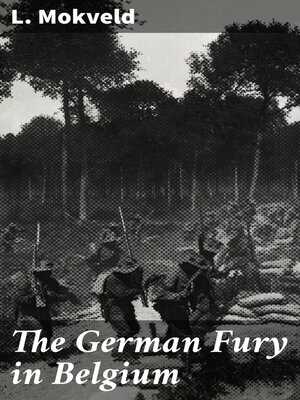 cover image of The German Fury in Belgium
